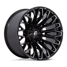 Charger l'image dans la galerie, FC865BE22128844N - Fuel Off-Road FC865 Strike 22X12 8X180 -44mm Gloss Black Milled - Fuel Off-Road Wheels Canada