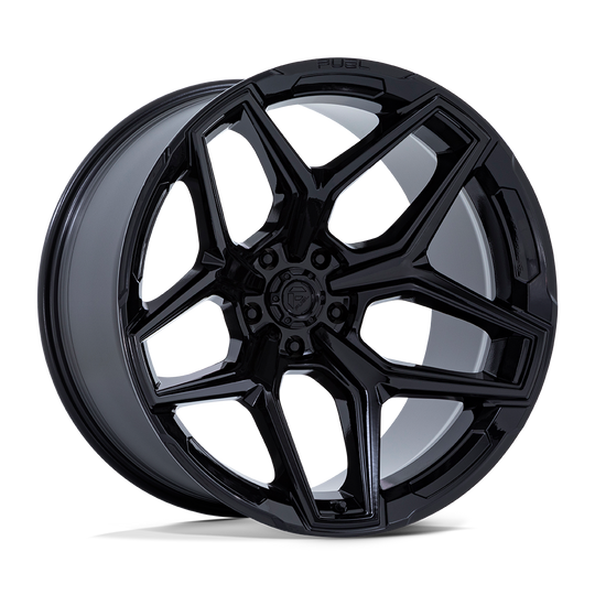 FC854BX18906830 - Fuel Off-Road Flux 18X9 6X139.7 30mm Gloss Black - Fuel Off-Road Wheels Canada