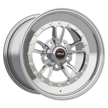 Load image into Gallery viewer, 793P-58260 - Weld Racing Full Throttle 15X8 5X120 ET 25mm Polished Center - Polished Shell - Weld Racing Wheels Canada