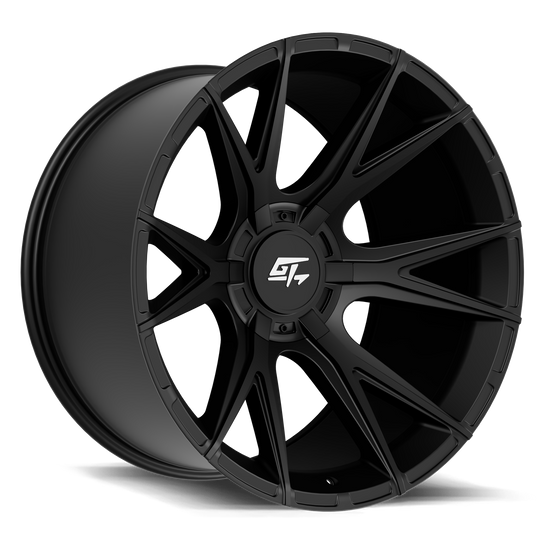 GT15012212194411 - GT Offroad Fusion 22X12 8X165.1 / 8X180 ET -44mm Satin Black - GT Offroad Wheels Canada