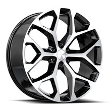 Load image into Gallery viewer, G09-209BL24BM-I - O.E. Revolution G-09 20X9 Blank 24mm Gloss Black &amp; Machined - O.E. Revolution Wheels Canada