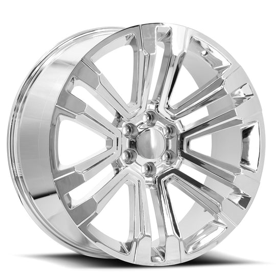G10-28105031C - O.E. Revolution G-10 28X10 6X139.7 31mm Chrome - O.E. Revolution Wheels Canada