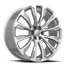 Load image into Gallery viewer, G31-24105031SM - O.E. Revolution G-31 24X10 6X139.7 31mm Silver &amp; Machined - O.E. Revolution Wheels Canada