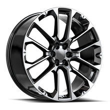 Load image into Gallery viewer, G40-24105031BM - O.E. Revolution G-40 24X10 6X139.7 31mm Gloss Black &amp; Machined - O.E. Revolution Wheels Canada