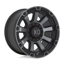 Load image into Gallery viewer, XD85279000400 - XD852 Gauntlet 17X9 BLANK  0mm Satin Black With Gray Tint - XD Wheels Canada