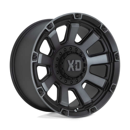 XD85221067418N - XD XD852 Gauntlet 20X10 6X135 / 6X139.7 -18mm Satin Black With Gray Tint - XD Wheels Canada