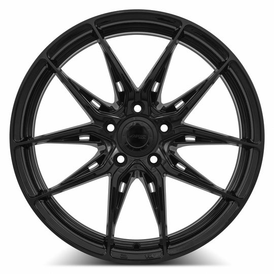 GF1319855xx20BK-51225 - MRR GF13 19X8.5 5X112 25MM Black - MRR Wheels Canada