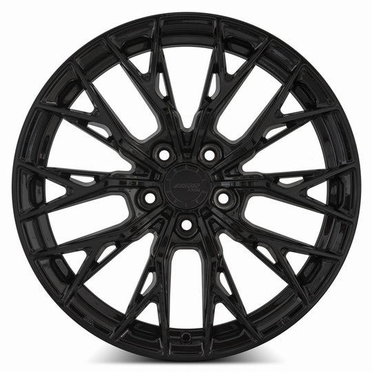 GF0519855xx20BK-52020 - MRR GF5 19X8.5 5X120 20MM Black - MRR Wheels Canada
