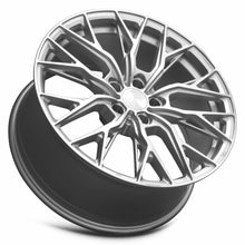Charger l'image dans la galerie, GF0520905xx20S-52020 - MRR GF5 20X9 5X120 20MM Silver Machine Face - MRR Wheels Canada