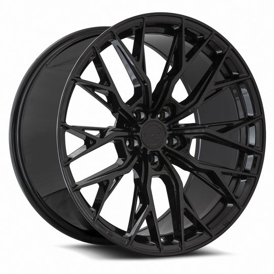 GF0520A05xx20BK-51420 - MRR GF5 20X10 5X114.3 20MM Black - MRR Wheels Canada