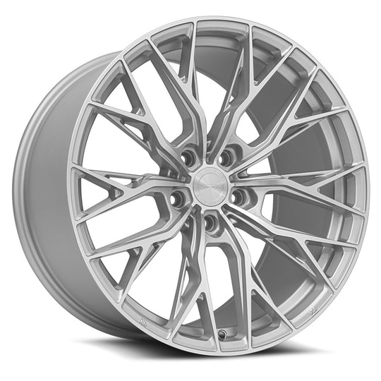 GF0518955xx30S - MRR GF5 18X9.5 BLANK MM Silver Machine Face - MRR Wheels Canada