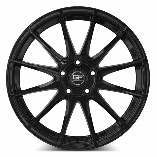 GF0619955xx15BK-51245 - MRR GF6 19X9.5 5X112 45MM Black - MRR Wheels Canada