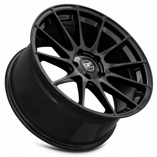 GF0619955xx15BK-51420 - MRR GF6 19X9.5 5X114.3 20MM Black - MRR Wheels Canada