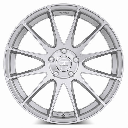 GF0619955xx15S-51240 - MRR GF6 19X9.5 5X112 40MM Silver Machine Face - MRR Wheels Canada