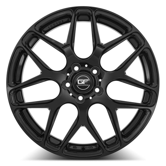 GF0919855xx20GB-50835 - MRR GF9 19X8.5 5X108 35MM Gloss Black - MRR Wheels Canada