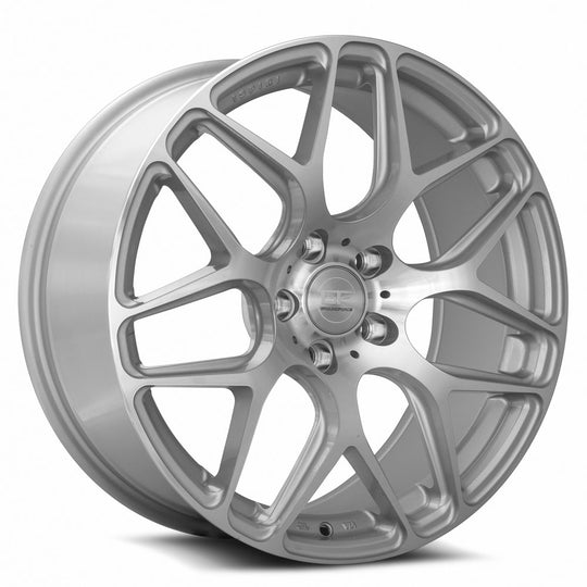 GF0919855xx20S-50835 - MRR GF9 19X8.5 5X108 35MM Silver Machine Face - MRR Wheels Canada