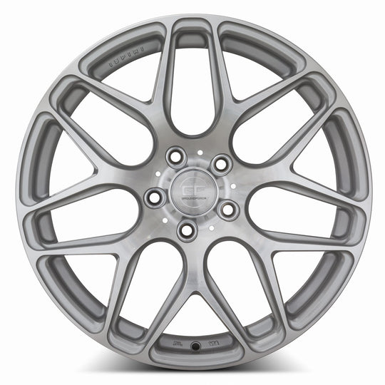 GF0919855xx20S-51225 - MRR GF9 19X8.5 5X112 25MM Silver Machine Face - MRR Wheels Canada