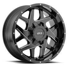 Load image into Gallery viewer, TM2 790-8165-12 GBM - G-FX TR-Mesh2 17X9 8X165.1 12mm Gloss Black Milled - G-FX Wheels Canada