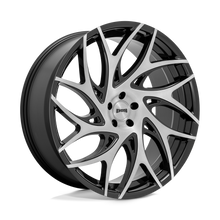Charger l'image dans la galerie, S260260090+15 - DUB S260 G.O.A.T. 26X10 5X115  15mm Brushed Face With Gloss Black Dark Tint Spokes - DUB Wheels Canada