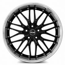 Load image into Gallery viewer, GT0119955xx24BK-52040 - MRR GT1 19X9.5 5X120 40MM Black Machine Lip - MRR Wheels Canada
