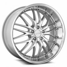 Load image into Gallery viewer, GT0120A05xx20HS-51225 - MRR GT1 20X10 5X112 25MM Hyper Silver Machine Lip - MRR Wheels Canada