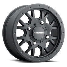 Load image into Gallery viewer, GV8-147110GMMF55 - Vision GV8 Invader 14X7 4X110 38.2mm Gunmetal Machined Face - Vision Wheels Canada