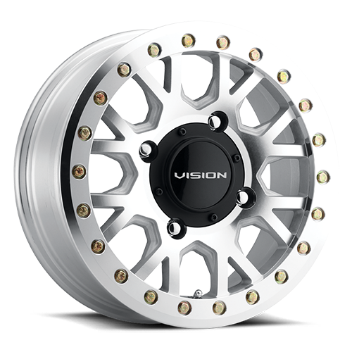 GV8A156136ACMF48 - Vision GV8 Invader 15X6 4X136 38mm Machined - Vision Wheels Canada