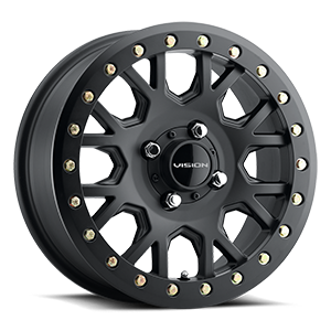 GV8BLB156136SB48NCC - Vision GV8 Invader 15X6 4X136 38mm Satin Black - Vision Wheels Canada
