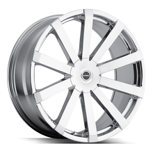 Load image into Gallery viewer, S50400015 - Strada S50 Gabbia 24X10 BLANK 15mm Chrome - Strada Wheels Canada