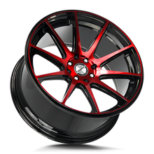 Load image into Gallery viewer, H34840030GBMR - Shift H34 Gear 18X9 4X114.3 / 4X100 30mm Black &amp; Red - Shift H34 Wheels Canada