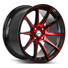 Load image into Gallery viewer, H34840030GBMR - Shift H34 Gear 18X9 4X114.3 / 4X100 30mm Black &amp; Red - Shift H34 Wheels Canada