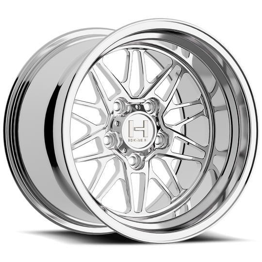 HF26-1580655044P - Hostile Gecko 15X8 6X139.7 0mm Polished - Hostile Wheels Canada