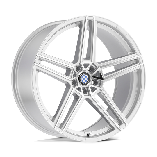2205BYG325120S72 - Beyern Gerade 22X10.5 5X120  32mm Silver W/ Mirror Cut Face - Beyern Wheels Canada