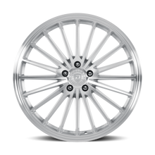 Load image into Gallery viewer, GHOST-28552GSF28 - Dolce Performance Ghost 20X8.5 5X112 ET 28mm Gloss Silver Machined Face - Dolce Performance Wheels Canada