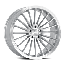 Load image into Gallery viewer, GHOST-28554GSF - Dolce Performance Ghost 20X8.5 5X114.3 ET 38mm Gloss Silver Machined Face - Dolce Performance Wheels Canada