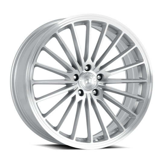 GHOST-28554GSF - Dolce Performance Ghost 20X8.5 5X114.3 ET 38mm Gloss Silver Machined Face - Dolce Performance Wheels Canada