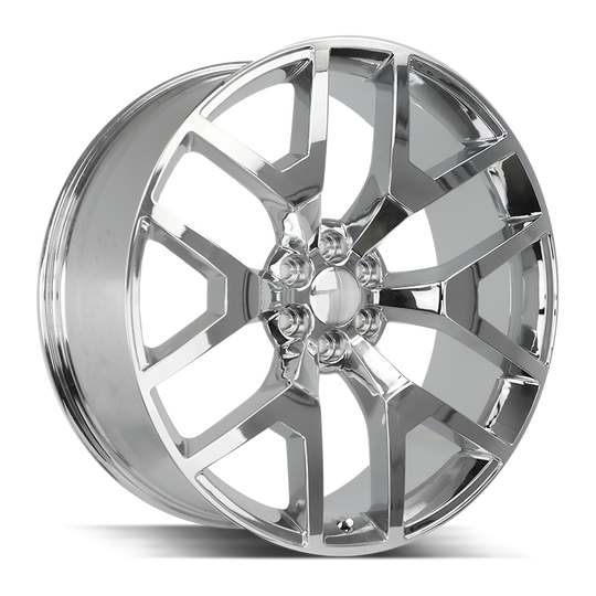 R150-663931 - Strada OE Replica R150 Gmc Sierra 26X10 6x139.7 31mm Chrome - Strada OE Replica Wheels Canada