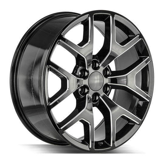 R150-263931GB - Strada OE Replica R150 Gmc Sierra 22X9 6x139.7 31mm All Gloss Black - Strada OE Replica Wheels Canada