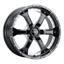 Load image into Gallery viewer, W12509084575 - Weld Off-Road Granada 6 20X9 6X139.7 ET 20mm Gloss Black Milled - Weld Off-Road Wheels Canada