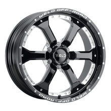Load image into Gallery viewer, W12509089575 - WELD Off-Road Granada Six 20X9 6X135 +20mm Gloss Black Milled - WELD Off-Road Wheels Canada