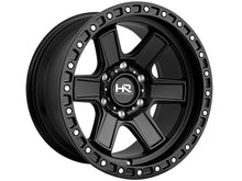 Load image into Gallery viewer, H104-179036001BB - Hardrock H104 17X9 6X135 1mm Matte Black-Black - Hardrock Wheels Canada