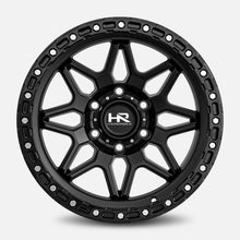Load image into Gallery viewer, H105-179036112BB - Hardrock H105 17X9 6X135 -12mm Matte Black-Black - Hardrock Wheels Canada