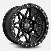 Load image into Gallery viewer, H105-179036001BB - Hardrock H105 17X9 6X135 1mm Matte Black-Black - Hardrock Wheels Canada