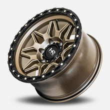 Charger l'image dans la galerie, H105-201083119BR - Hardrock H105 20X10 6X139.7 -19mm Matte Bronze-Black  - Hardrock Wheels Canada