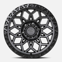 Load image into Gallery viewer, H108-201073119BB - Hardrock H108 20X10 5X127 -19mm Matte Black-Black  - Hardrock Wheels Canada