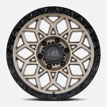 Load image into Gallery viewer, H108-201036119BR - Hardrock H108 20X10 6X135 -19mm Matte Bronze-Black  - Hardrock Wheels Canada