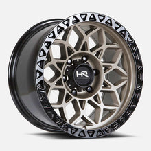 Charger l'image dans la galerie, H108-201073119BR - Hardrock H108 20X10 5X127 -19mm Matte Bronze-Black  - Hardrock Wheels Canada