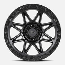 Load image into Gallery viewer, H109-201050119BB - Hardrock H109 20X10 5X150 -19mm Matte Black-Black  - Hardrock Wheels Canada
