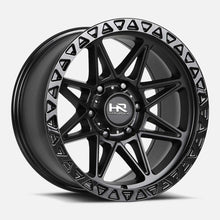 Load image into Gallery viewer, H109-201070119BB - Hardrock H109 20X10 8X170 -19mm Matte Black-Black  - Hardrock Wheels Canada