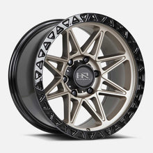 Load image into Gallery viewer, H109-201083119BR - Hardrock H109 20X10 6X139.7 -19mm Matte Bronze-Black  - Hardrock Wheels Canada